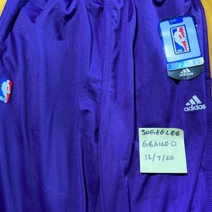 Lakers x Adidas Warm Up Pants Size M